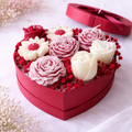 Coffret bougies décoratives en forme de fleurs Lumières livraison Alger - Wardati