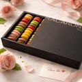 Boîte de macarons artisanaux Élégance livraison Alger - Wardati